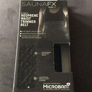 Sauna Fx 8” Neoprene Waist Trimmer Belt
